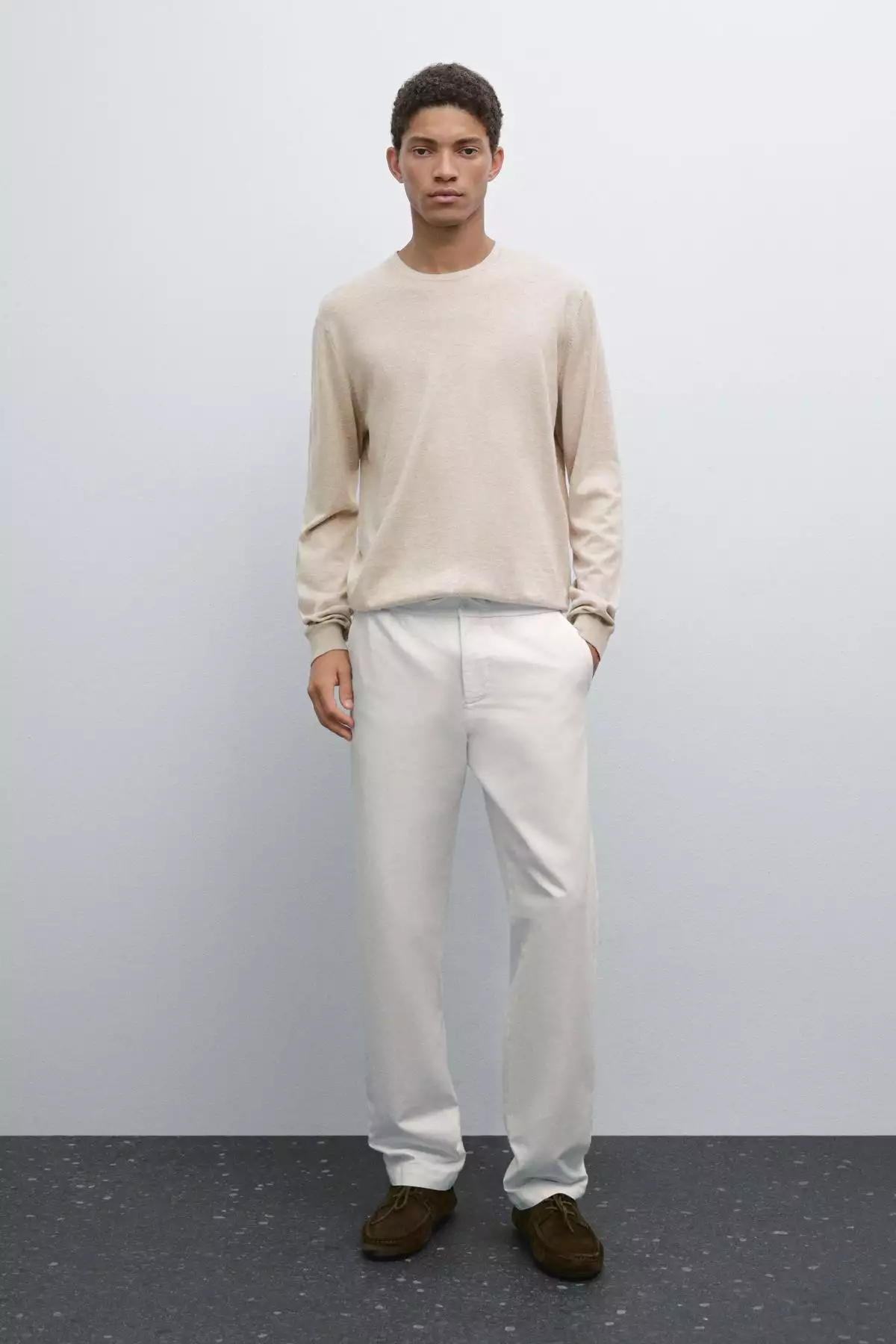 ژاکت بافتنی نخی آستین بلند برند Massimo Dutti - 943649068