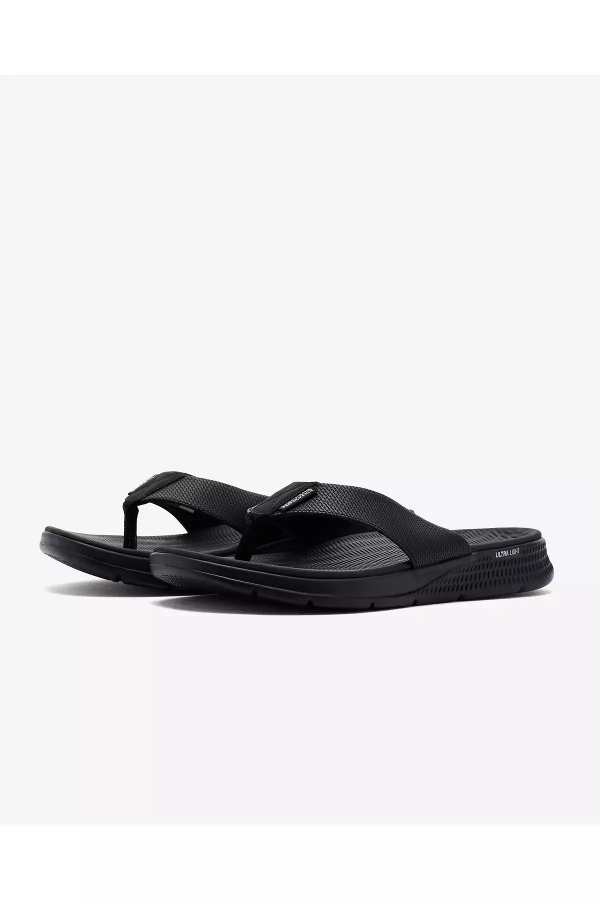 صندل گو کانسستنت - لاستیک پارچهای سیاه مردانه 229035 Bbk برند Skechers - 822936929