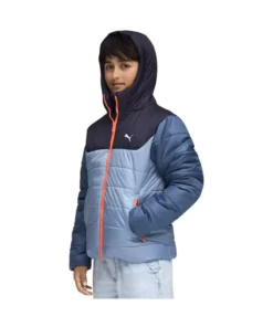 کروات پسرانه کلاهدار مایهدار آبی برند Puma - 958610021