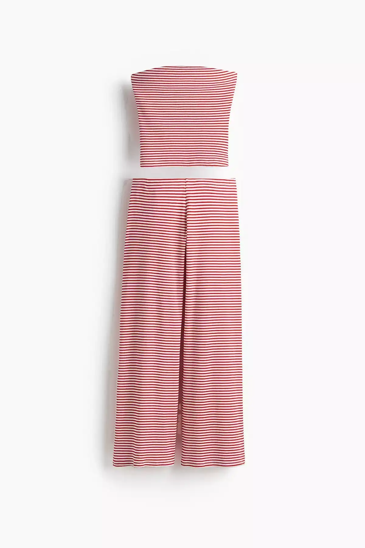 ست بالاتنه و شلوار دو تکه با ترکدار برند H&M - 943986359