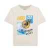 تیشرت گرافیکی بچهگانه سفید مدل SK2510113 B Regular Fit برند Skechers - 947434228