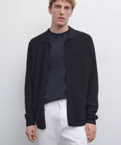 ژاکت بافتنی ۱۰۰٪ پنبه برند Massimo Dutti - 956219254
