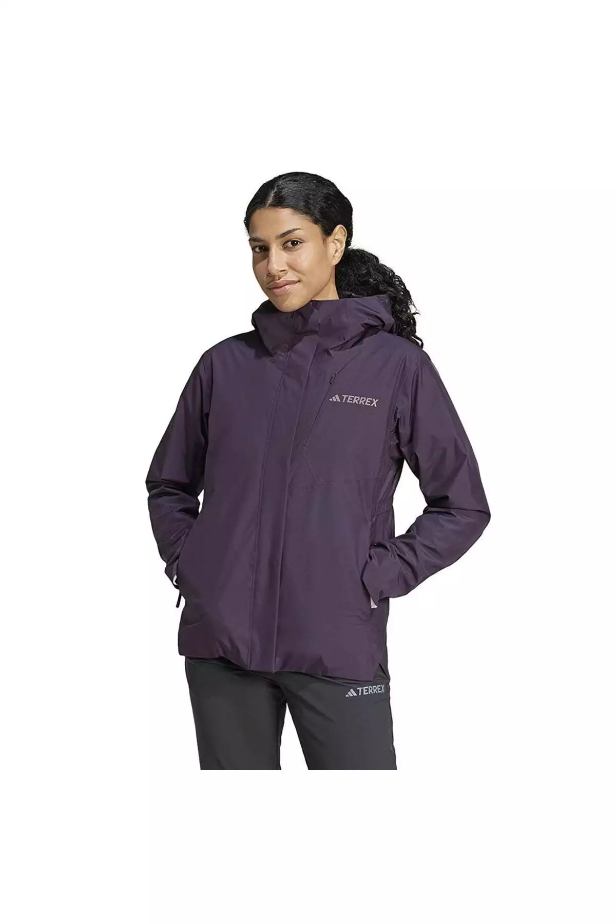 تاپ ورزشی زنانه - کاپشن دوگانه X W فلیس 3 در 1 مدل Ix7939 برند adidas - 861148023