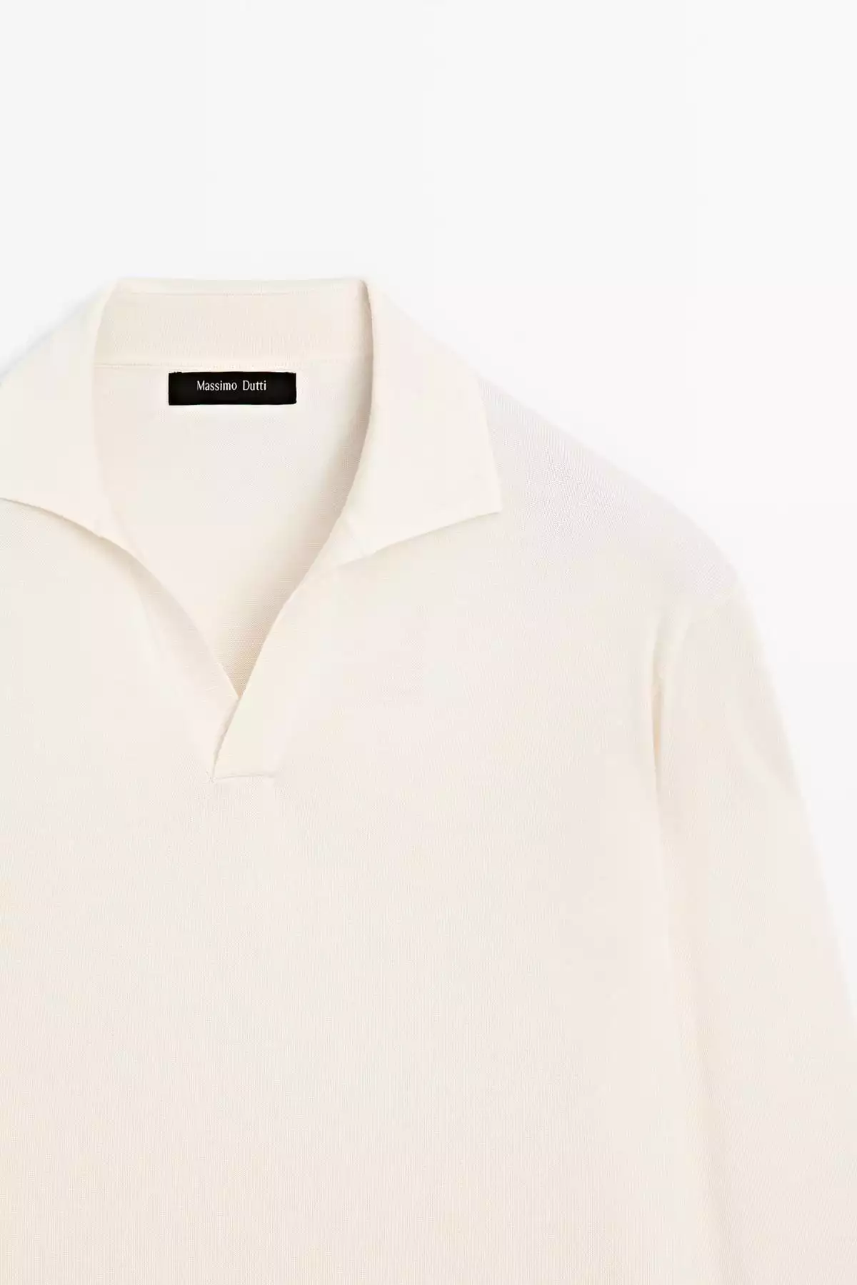 پولوشرت یقه وی و ژاکت یقه polo برند Massimo Dutti - 954094289