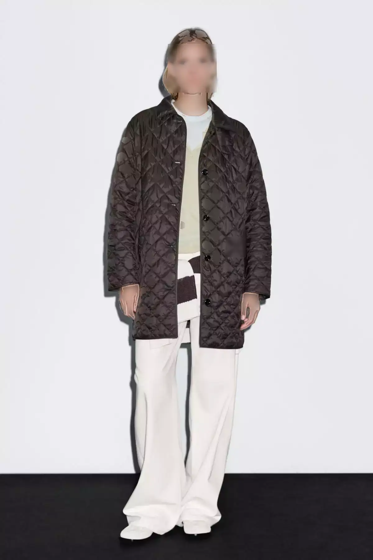 مونت بلند سبکی که کمی باد کرده است برند Massimo Dutti - 956199737