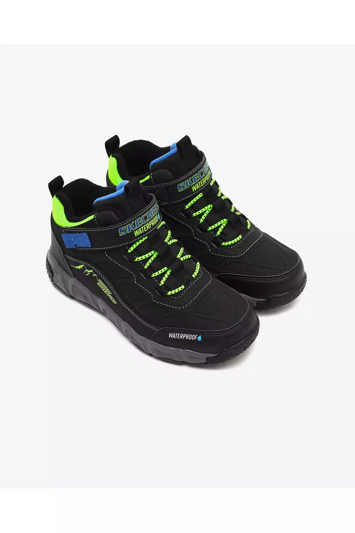 بوت سیاه بزرگ برای پسران VELOCITREK شماره 406447L BBLM برند Skechers - 979487339