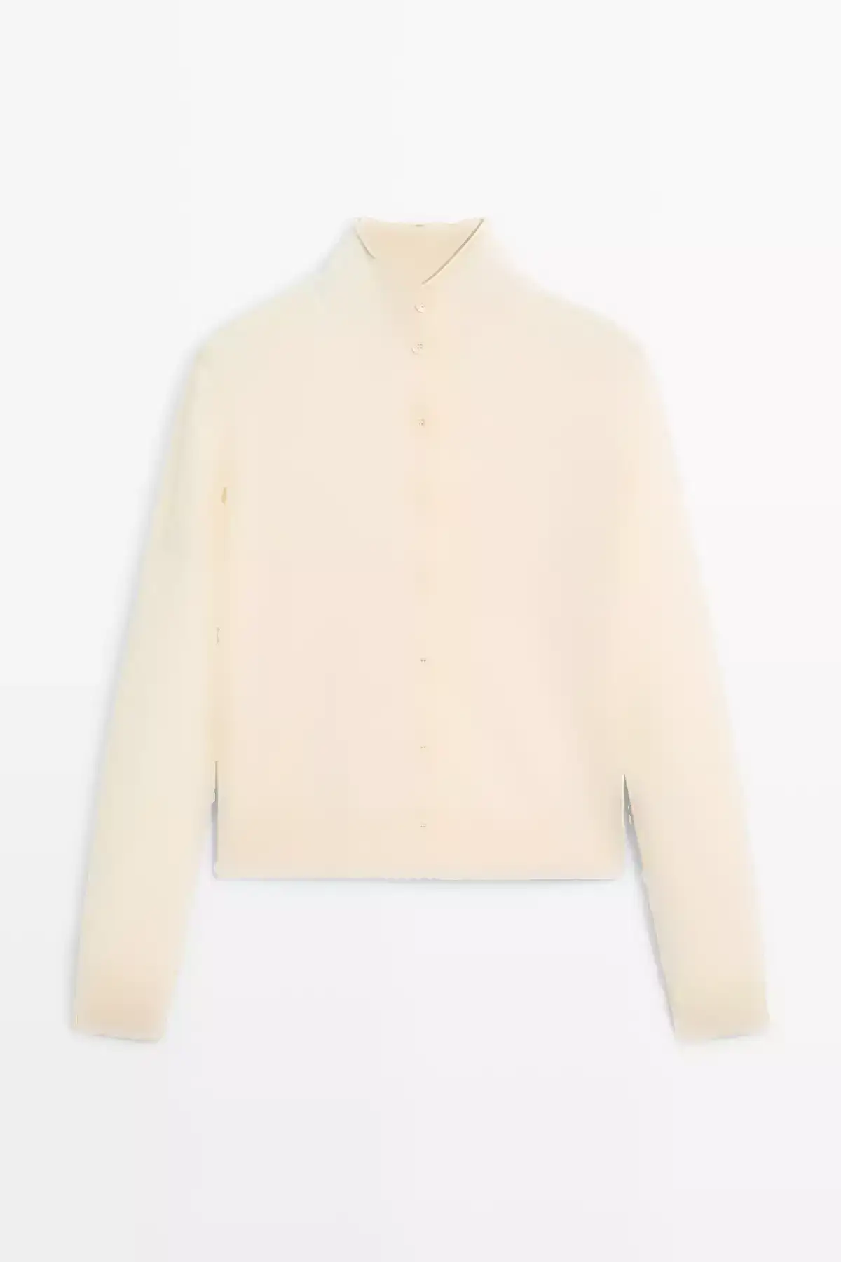 این محصول متعلق به "ژاکت با یقه راست از ۱۰۰٪ پشم" است. برند Massimo Dutti - 984744491