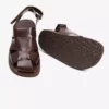 صندل مردانه قهوهای چرم طبیعی 3Y1US62620 برند Greyder - 701281559