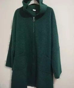کاپشن سبک و با کیفیت عالی، با کلاه، سایز بزرگ برند anne moda ankara - 1031380758