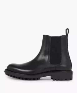 چکمه مردانه چرم مشکی برند Calvin Klein - 762784107