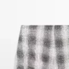 دامن A شکل با الگوی چهارخانه بلند برند Massimo Dutti - 957599407