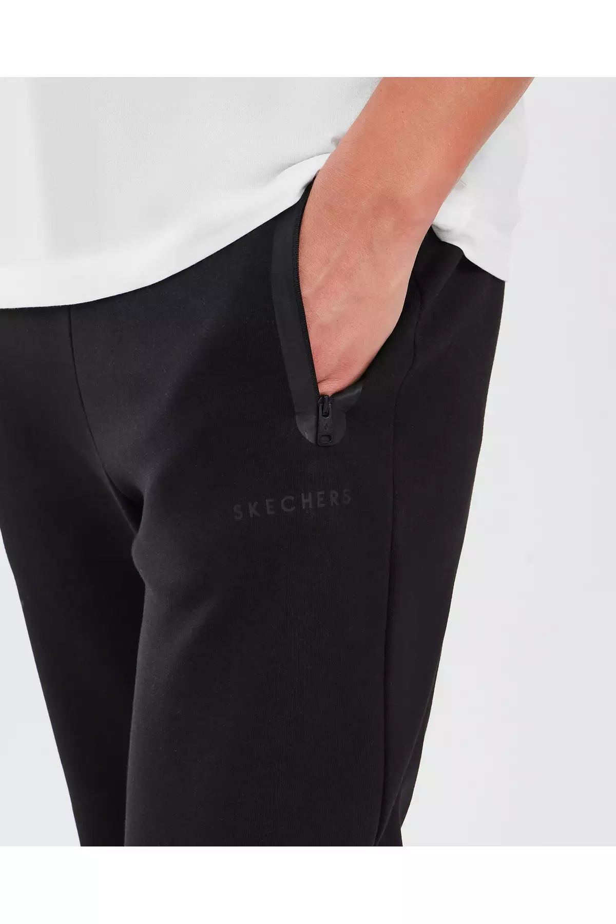 شلوار جگری مردانه M 2xi-lock Flex با جزئیات رنگ مشکی S221028-001 برند Skechers - 257186753