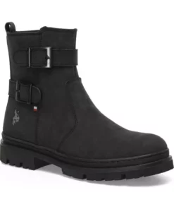 چکمه روزمره آناتومیک مشکی راحتی یو.اس.پولو آسسان - ۴ جفت ترنجی برند U.S. Polo Assn. - 869130250
