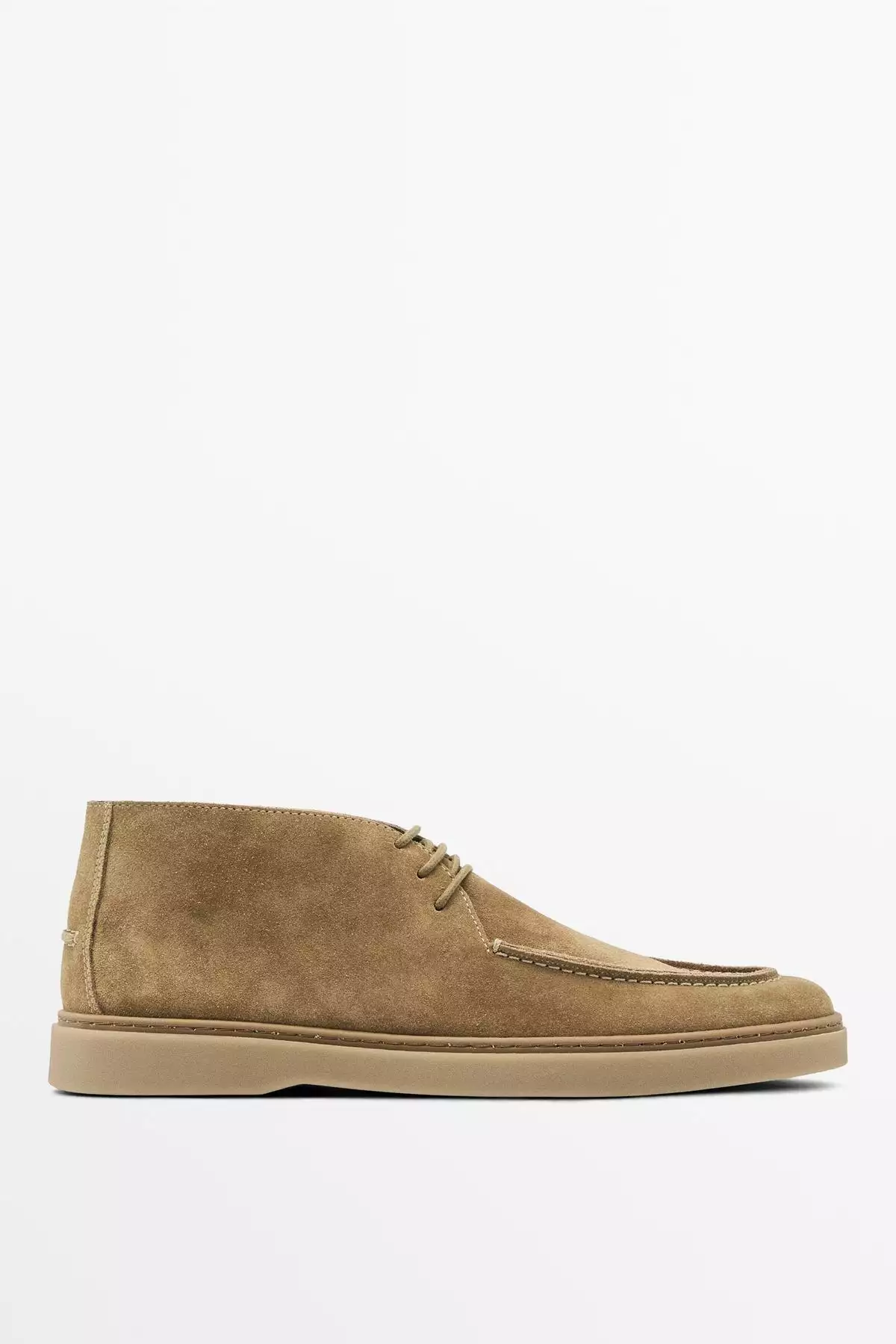مدل کفش بوت از جنس چرم با بافت نرم برند Massimo Dutti - 957013859
