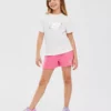 تیشرت آستین کوتاه ضروری G برای دختر بچه بزرگ - تیشرت سفید SK232139-102 برند Skechers - 814122820