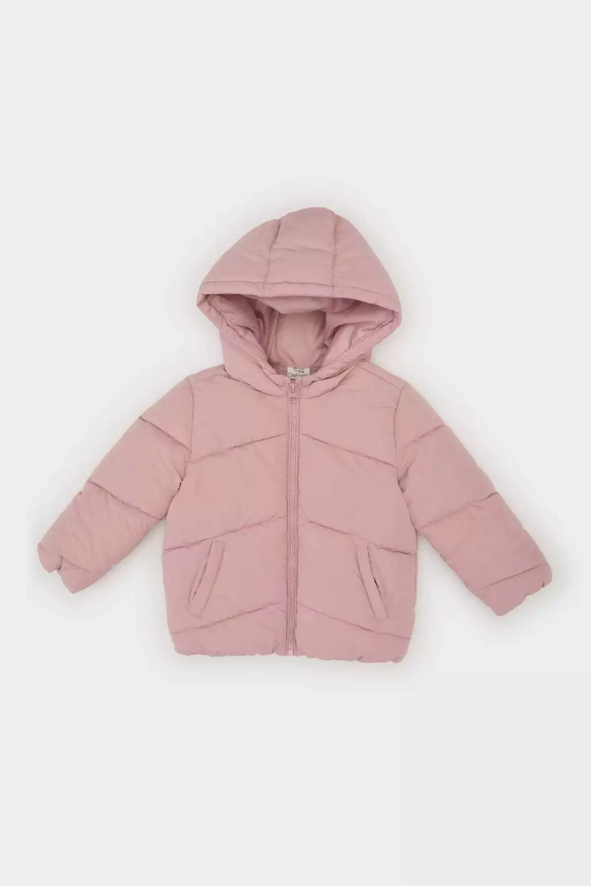 کد ردیابی: E7360A525AU کاپشن شیشهای دخترانه با کلاه، ضد باد و ضد آب، دارای زیپ برند Defacto - 969223654