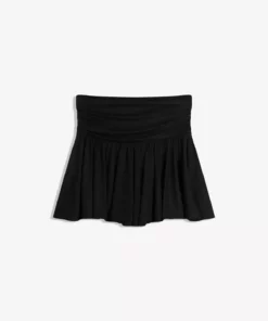 دامن مینی با نخ فلزی برند Bershka - 991090634