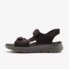 صندل مردانه گام راحتی فلت - ورودی آسان رنگ قهوهای 229210 برند Skechers - 920416671