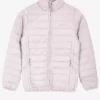 کاپشن زنانه نازک یقه دار والورید کد S212273-506 رنگ صورتی برند Skechers - 355434940