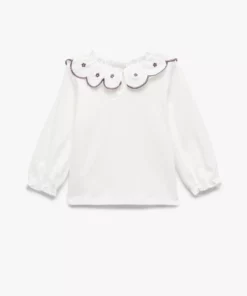 تی‌شرت یقه bebé با آستین بلند از جنس پنبه برند Koton - 967103610