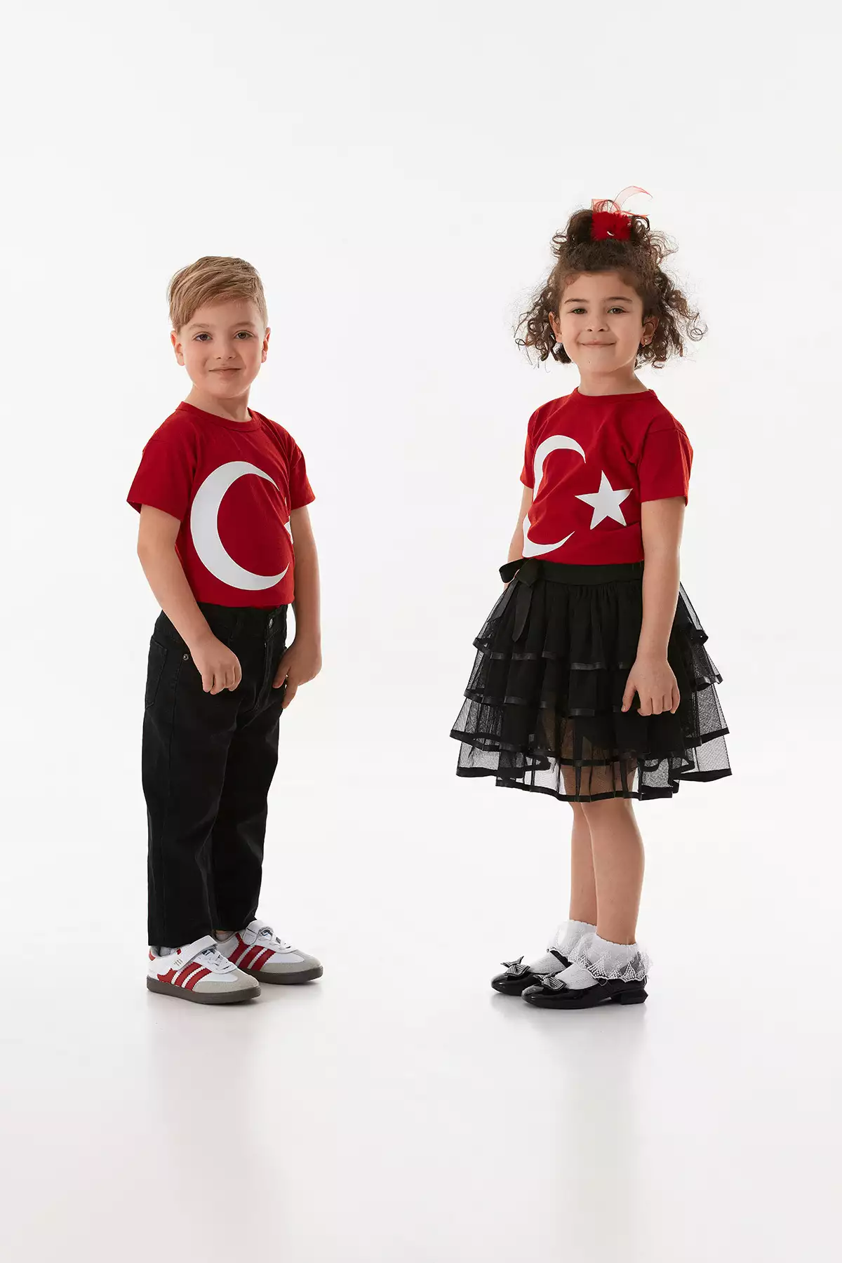 تیشرت بچهگانه با طرح پرچم ترکیه برند Fullamoda - 954264557