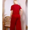 سرهمی زنانه با جزئیات دکمهای قرمز برند garajmood - 969022756