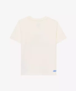 تی‌شرت آستین کوتاه معمولی مناسب پسران بزرگ سفید کمرنگ مدل SK2510102-102 برند Skechers - 943722377