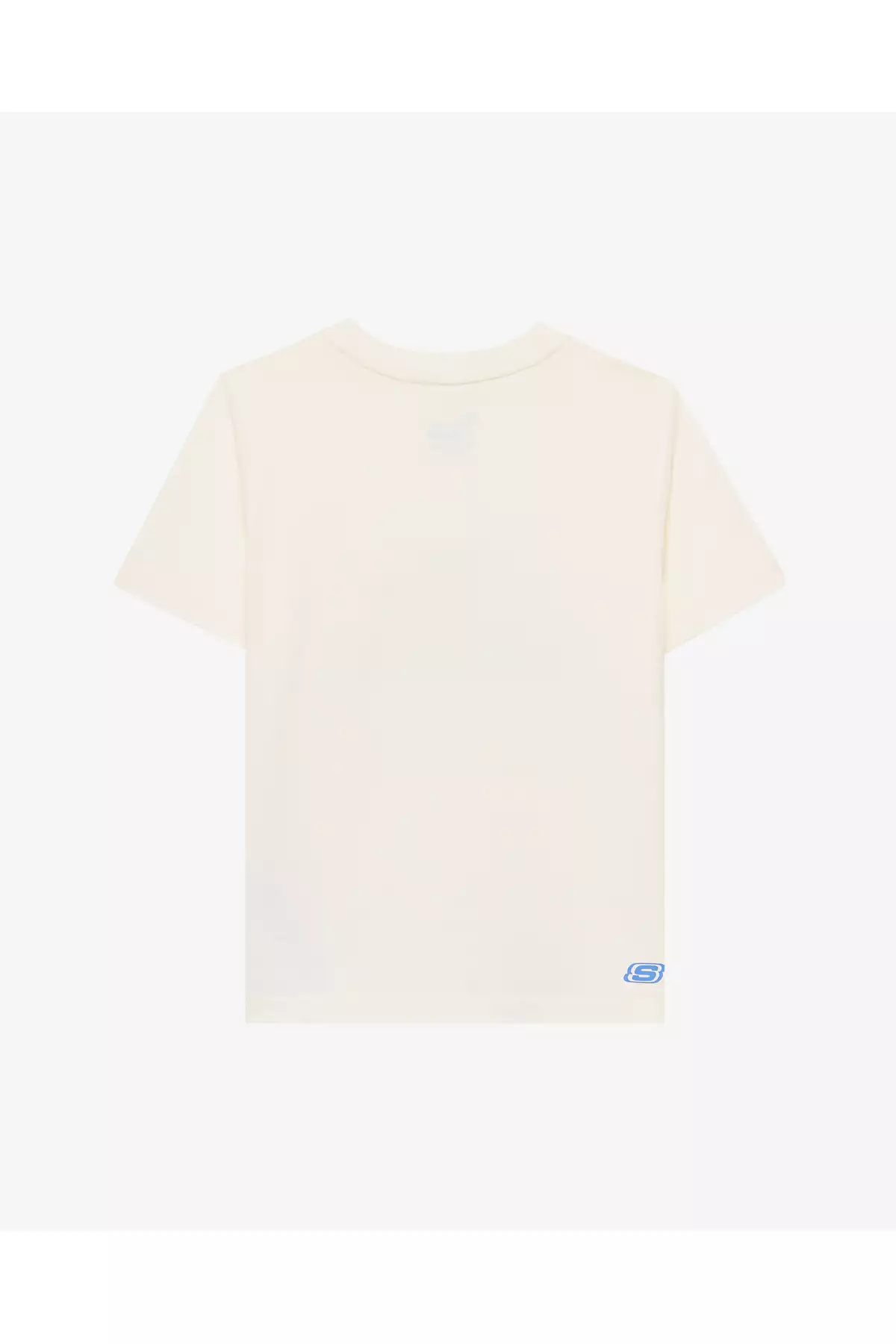 تیشرت آستین کوتاه معمولی مناسب پسران بزرگ سفید کمرنگ مدل SK2510102-102 برند Skechers - 943722377