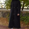 کاپشن مشکی زنانه مدل T 3307 برند TRENDTESETTÜR - 1024484832
