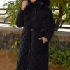کاپشن مشکی زنانه مدل T 3307 برند TRENDTESETTÜR - 1024484832