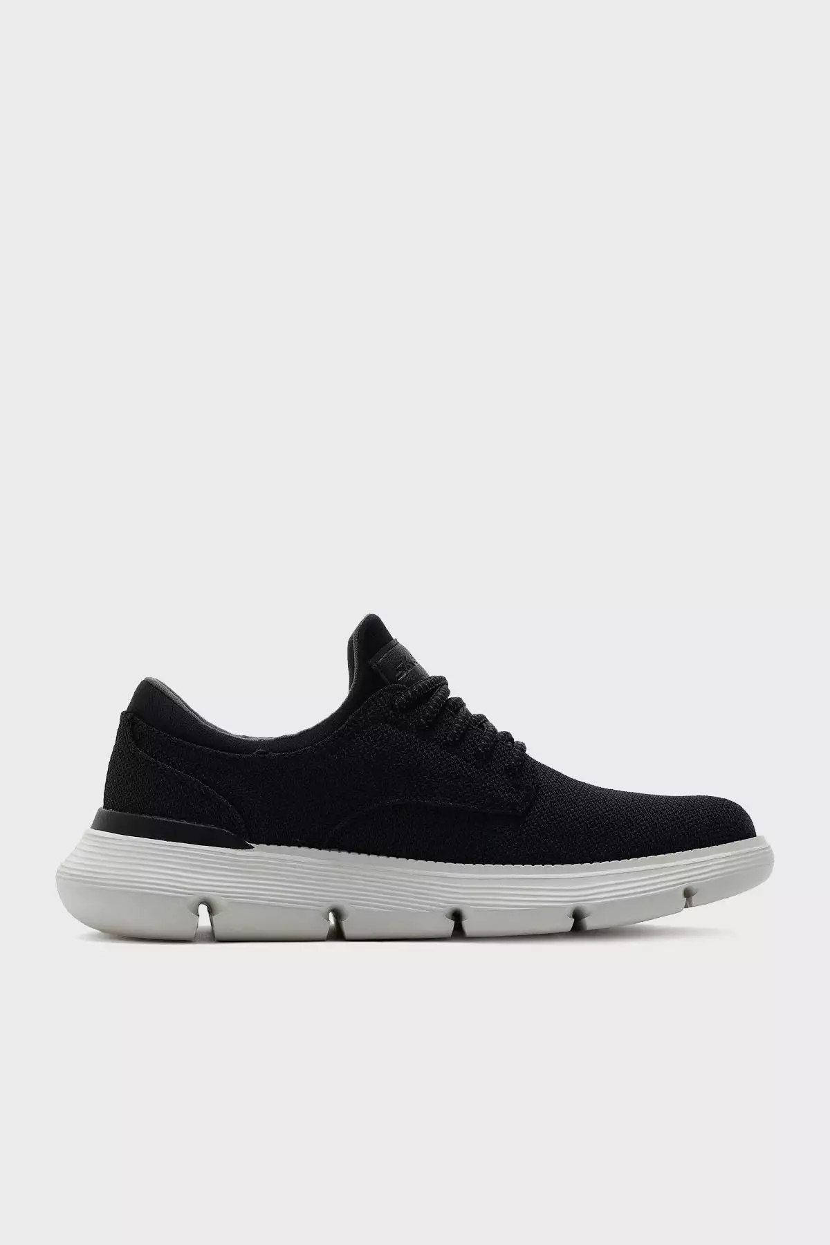 کفش روزمره مردانه با بافت کنواس شماره 204907 مشکی برند Skechers - 930524885
