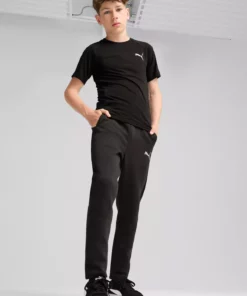 تی‌شرت مشکی ساده مردانه کودک برند Puma - 855688444