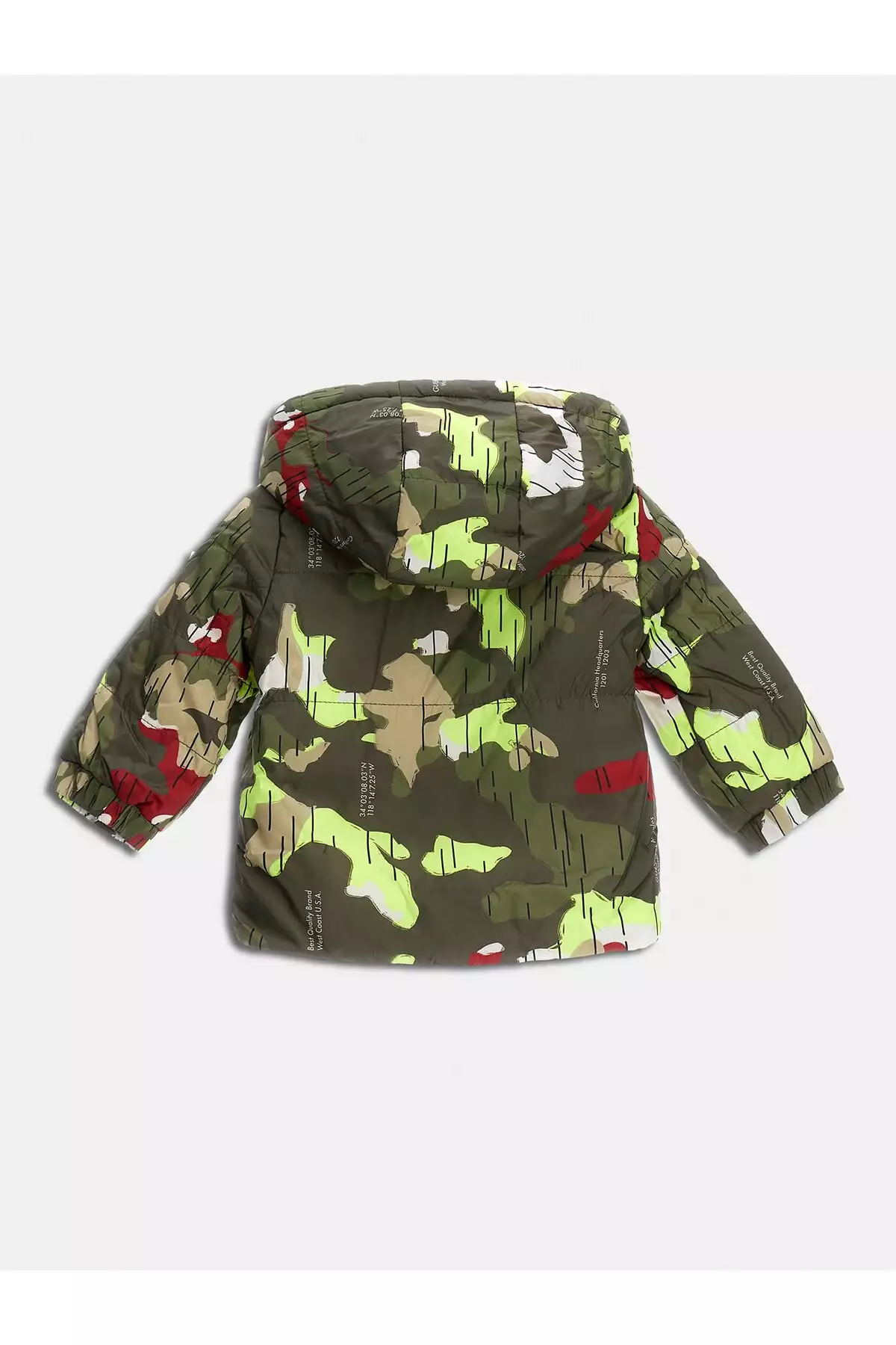 پالتوی بچگانه چاپی برند Guess - 941150798