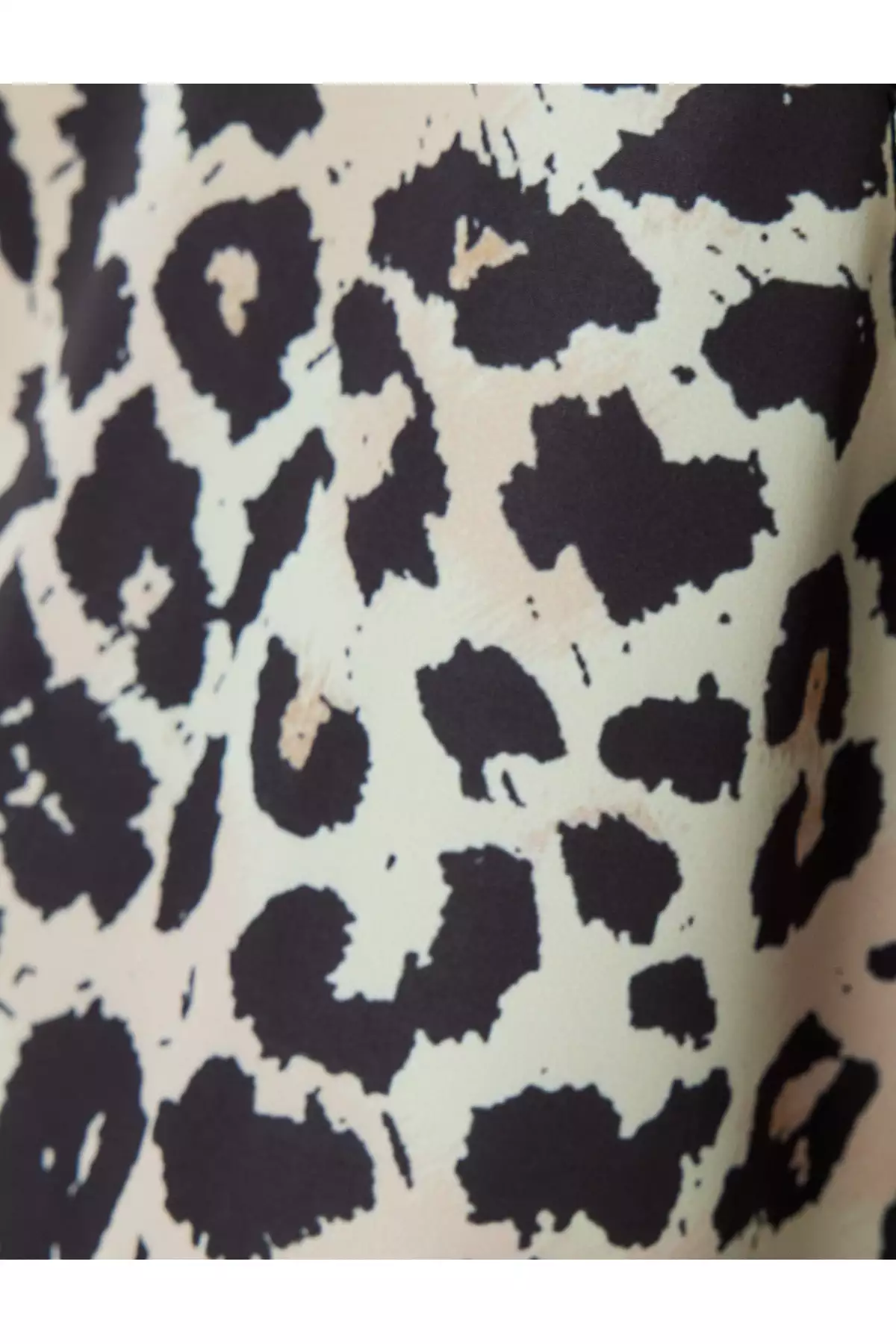 بارانی کلاهدار با طرح پلنگی و جیبدار برند Koton - 858127182