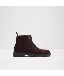 بوت مردانه چرم اصل قهوهای یونیلس برند Aldo - 773100926
