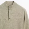 کلاه قلاب بافی یقه دیپ برند Massimo Dutti - 977920630