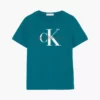 تی‌شرت سبز مردانه CK مونوگرام کوتاه آستین برند Calvin Klein - 975990453