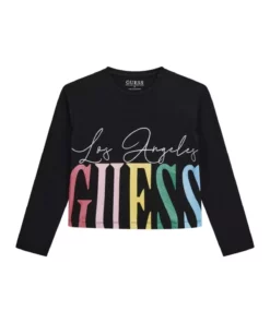 تی‌شرت آستین بلند LS برند Guess - 904711019