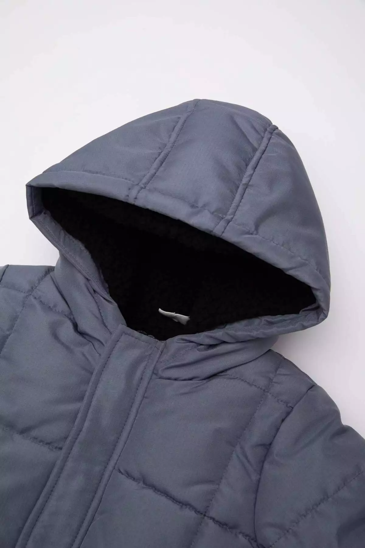 کاپشن پفی با کلاه و آستر پلی استر ضد آب برای نوزاد پسر C5324A524CW برند Defacto - 856170426