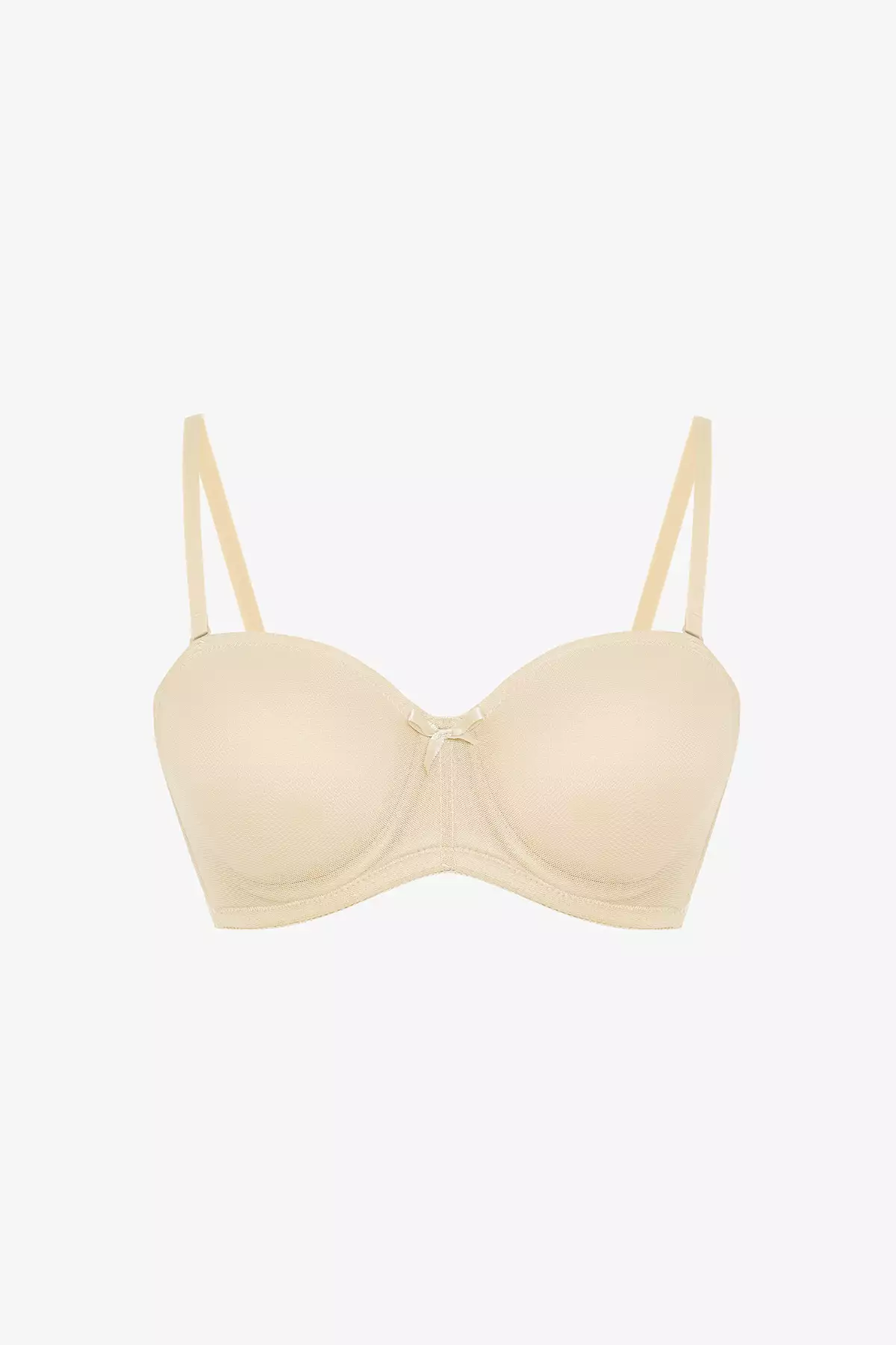 سوتین بدون اسفنج با بالشتک و ساقه های جمع کننده رنگی ده، مدل لوتوس برند Penti - 999171059