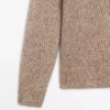 کارتن بافتنی ترکیبی پشمی برند Massimo Dutti - 995474343