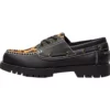 کفش قایق طرح پلنگی برند Bershka - 951881648