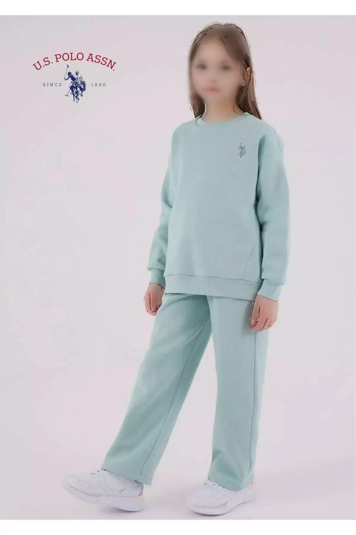ست لباس ورزشی دخترانه پنبهای برند U.S. Polo Assn. - 1020435764