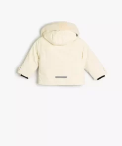 کاپشن هودی با جزئیات دکمه دار و جیب دار با آستین های بلند برند Koton - 887310858