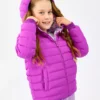 کاپشن پافر دو طرفه دخترانه بزرگ رنگ بنفش مدل SK2520079-4069 برند Skechers - 981631666