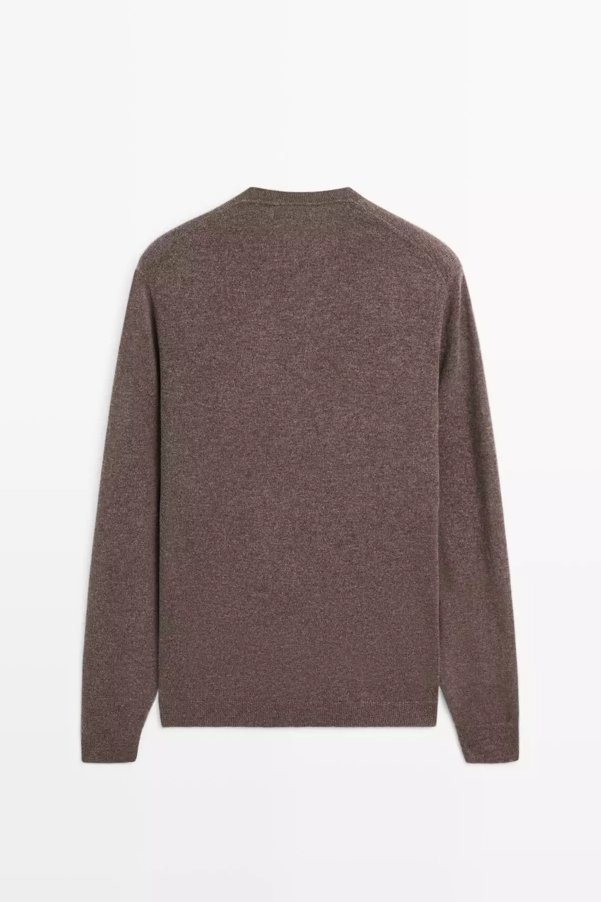 ژاکت پشمی یقه V برند Massimo Dutti - 991302873