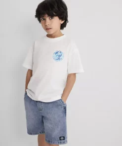 تیشرت اکری با طرح لاکپشتهای ایندیگو - فیت آزاد / برش راحت 6610398-70057 برند Mavi - 946722912