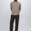 پولوشرت با یخنی ترکیبی از پشم یخنی برند Massimo Dutti - 992191141