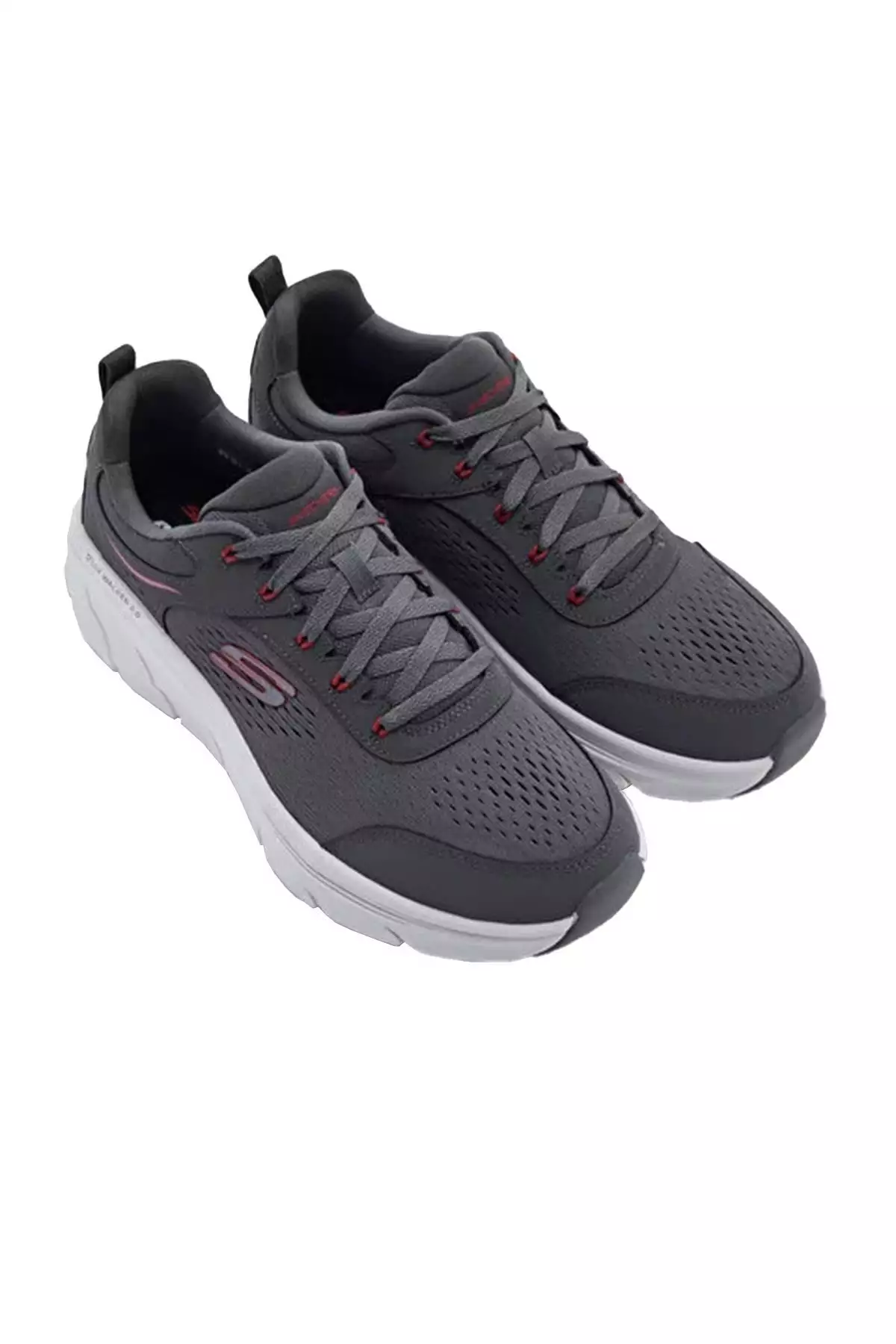 کفش راحتی مردانه D`lux Walker 2.0-Durven 232715/Ccrd - خاکستری-قرمز برند Skechers - 883968234