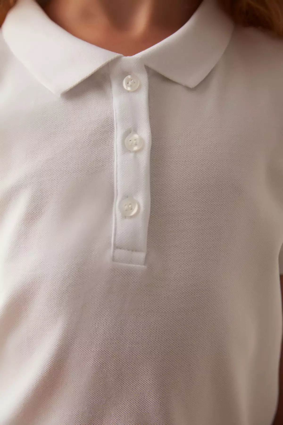 تیشرت یقه پو polo سفید کوتاهقد مناسب برای استفاده همجنسگرا برند Penti - 337619777